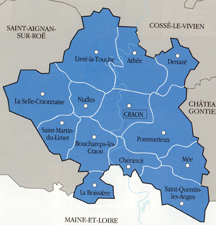 Canton de Craon