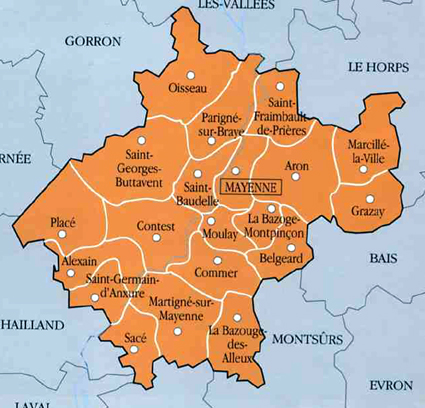 Canton de Mayenne